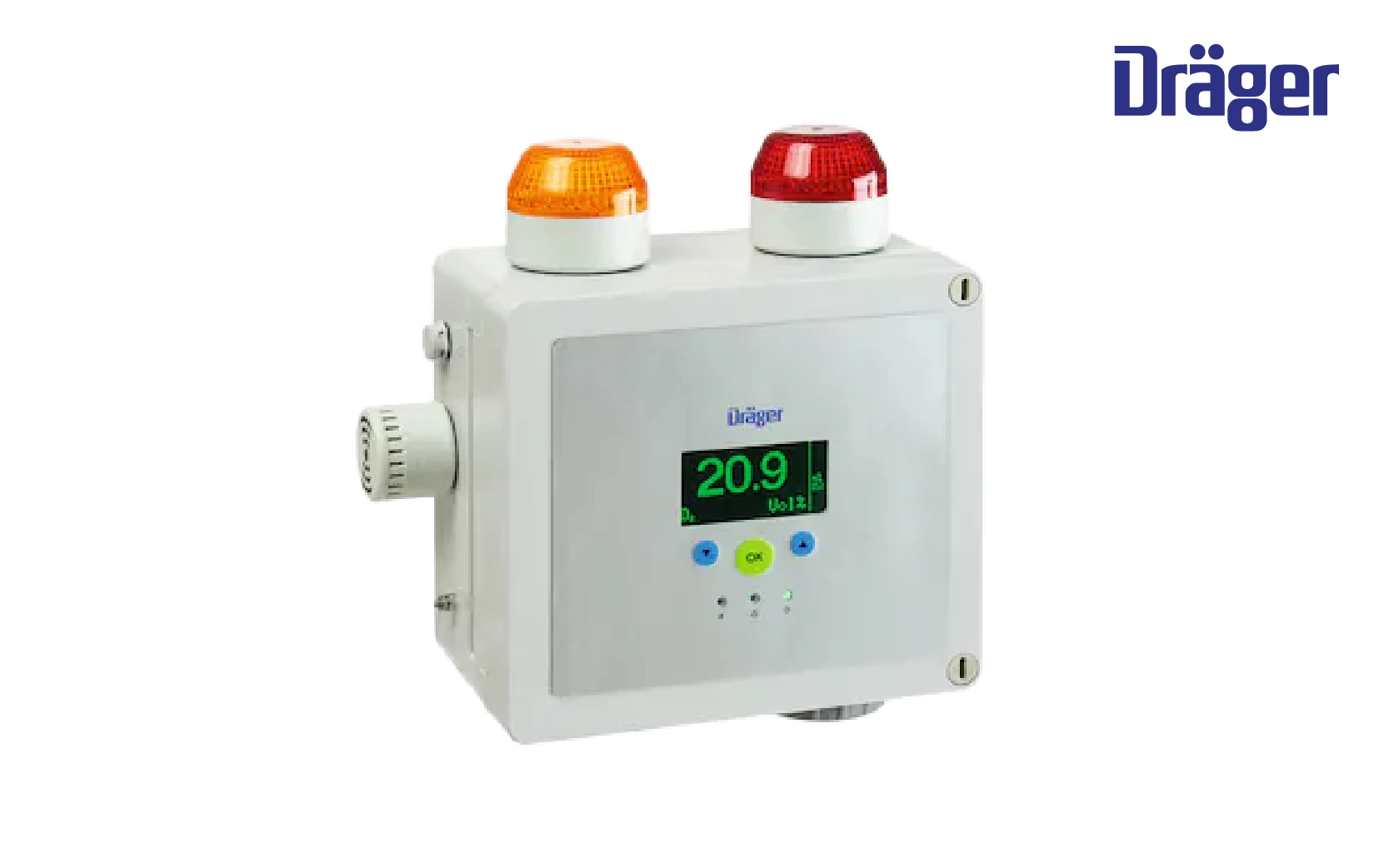 Dräger PointGard® 2100 เครื่องตรวจวัดก๊าชพิษในอากาศชนิดเดี่ยว